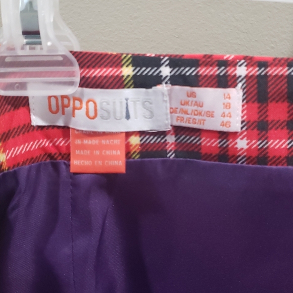 Opposuit Lumberjack Womens Suit Skirt Set - Picture 5 of 11